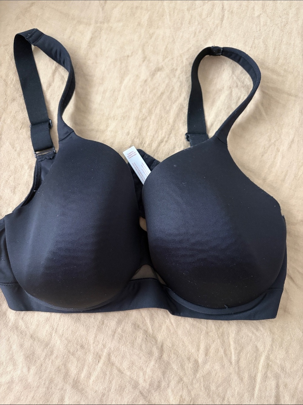 Cacique Black Wireless T-Shirt Bra